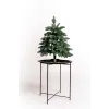 Brad artificial Premium Blue 60 cm QC276, 46 Ramuri 3D PE, Circumferinta Bazei 141 cm